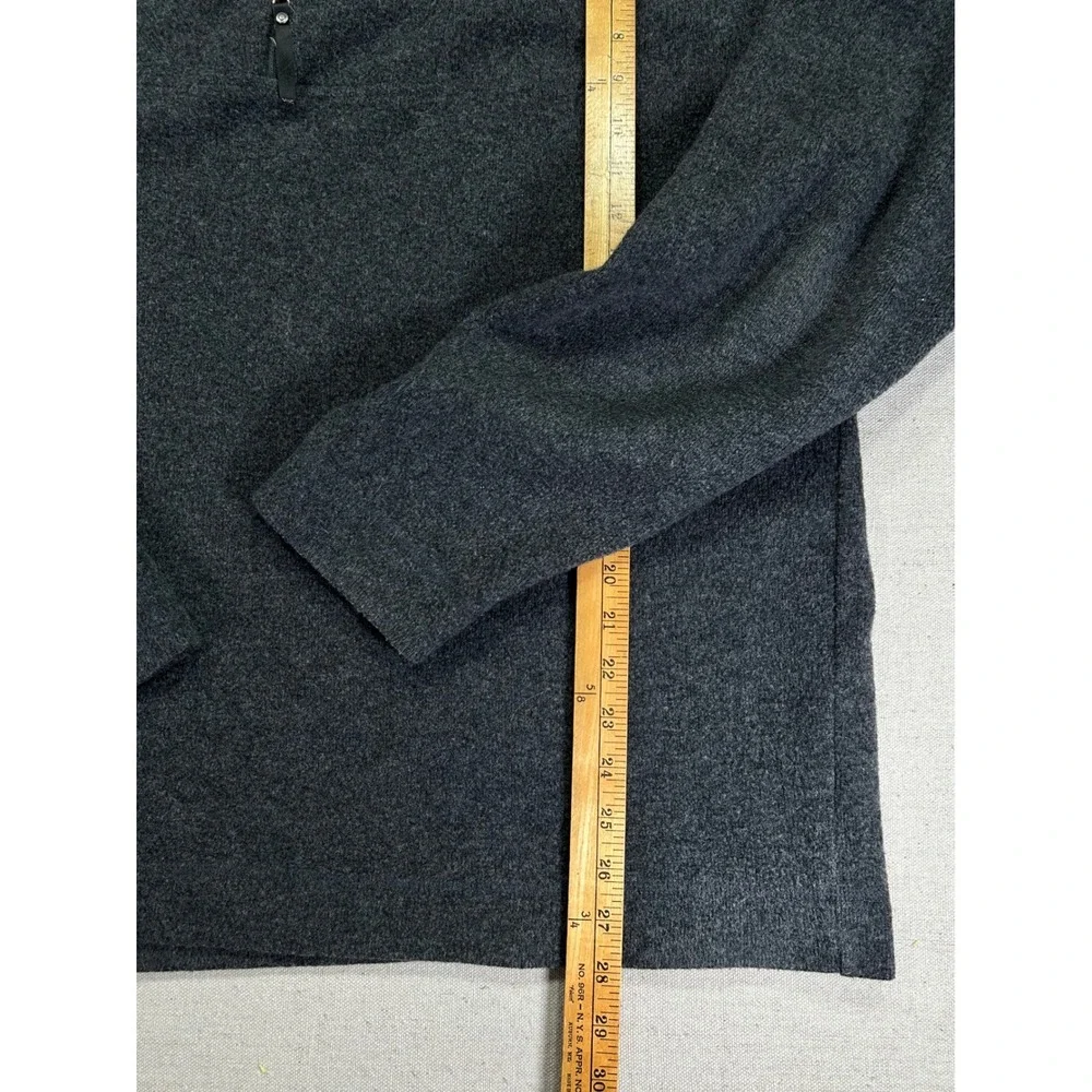 Mountain HardWear Men's XL 1/4 Zip WOOL Blend Golf‎ PullOver Long Sleeve Outdoor